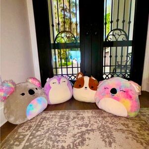 Rainbow Squishmallow Friends